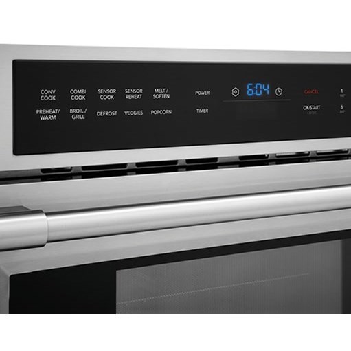 Frigidaire 30" BuiltIn Convection Microwave Oven with DropDown Door Sheely's Furniture